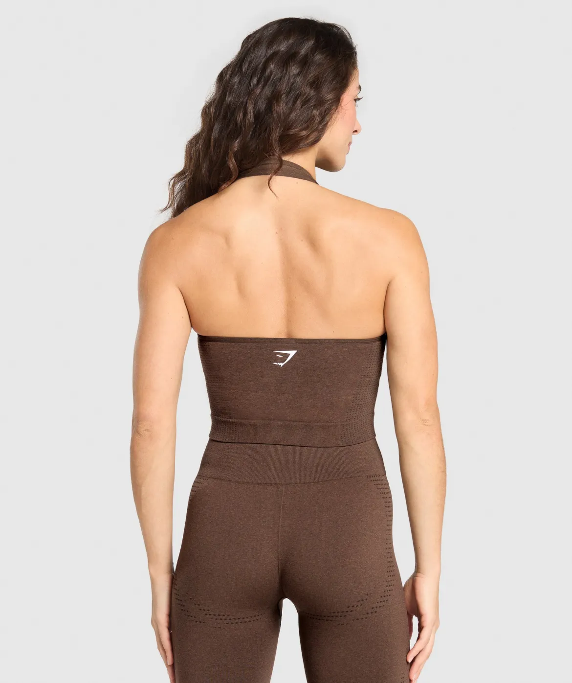Vital Halter Neck Tank With Shelf