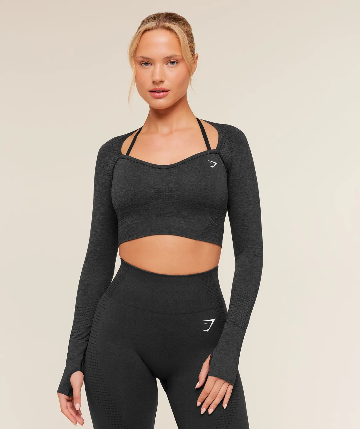 Vital Sweetheart Neck Crop Top