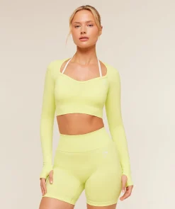Vital Sweetheart Neck Crop Top