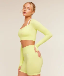 Vital Sweetheart Neck Crop Top