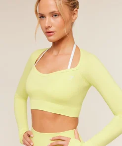 Vital Sweetheart Neck Crop Top