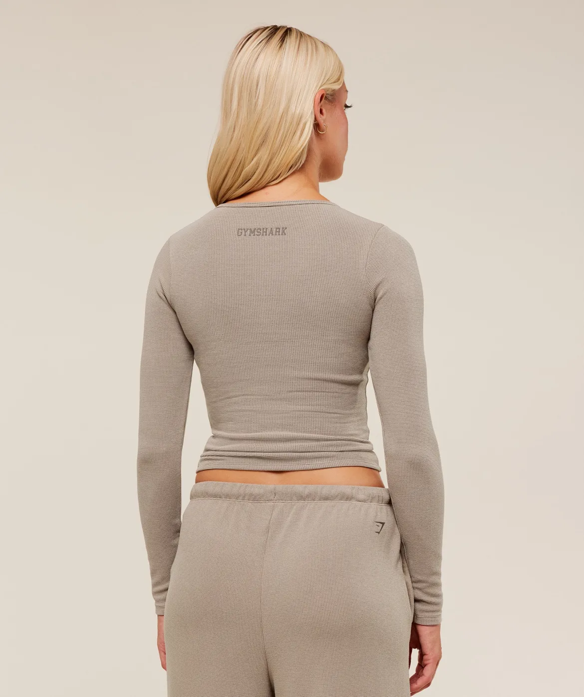 Waffle Long Sleeve Top