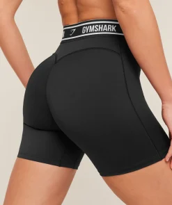 Waistband Logo Shorts