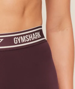 Waistband Logo Shorts