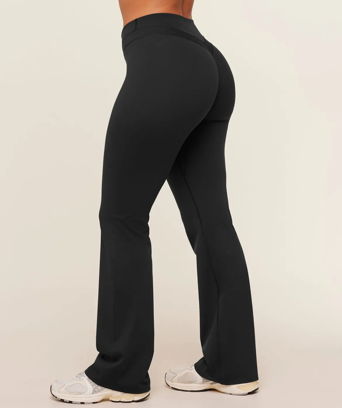 Whitney Mid-High Rise Flared Leggings