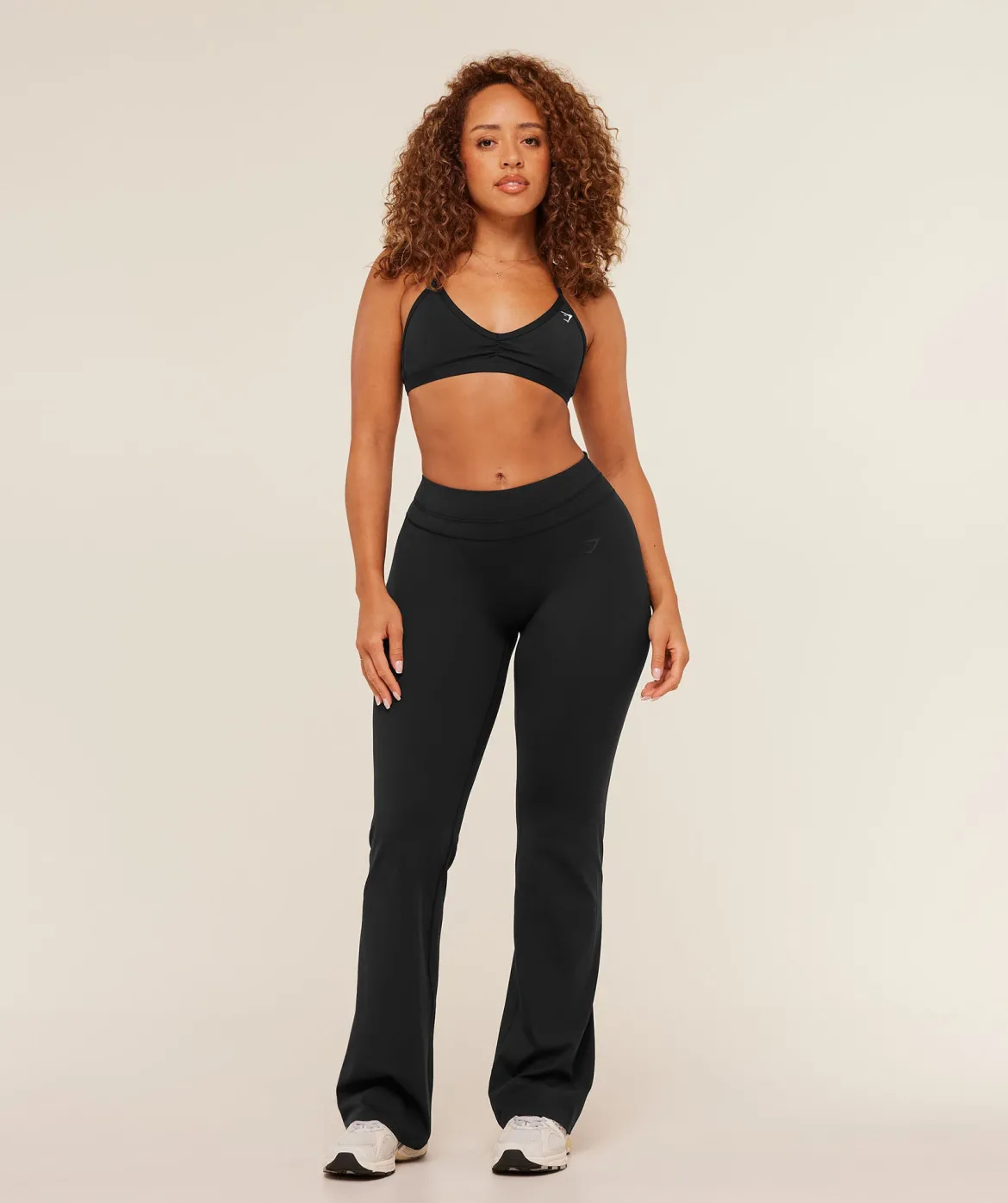 Whitney Mid-High Rise Flared Leggings