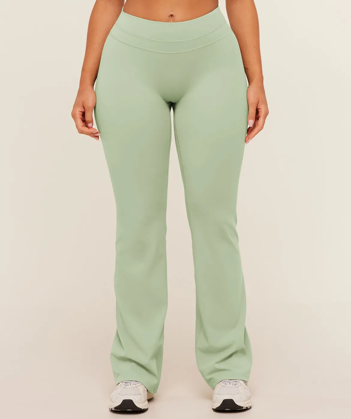 Whitney Mid-High Rise Flared Leggings