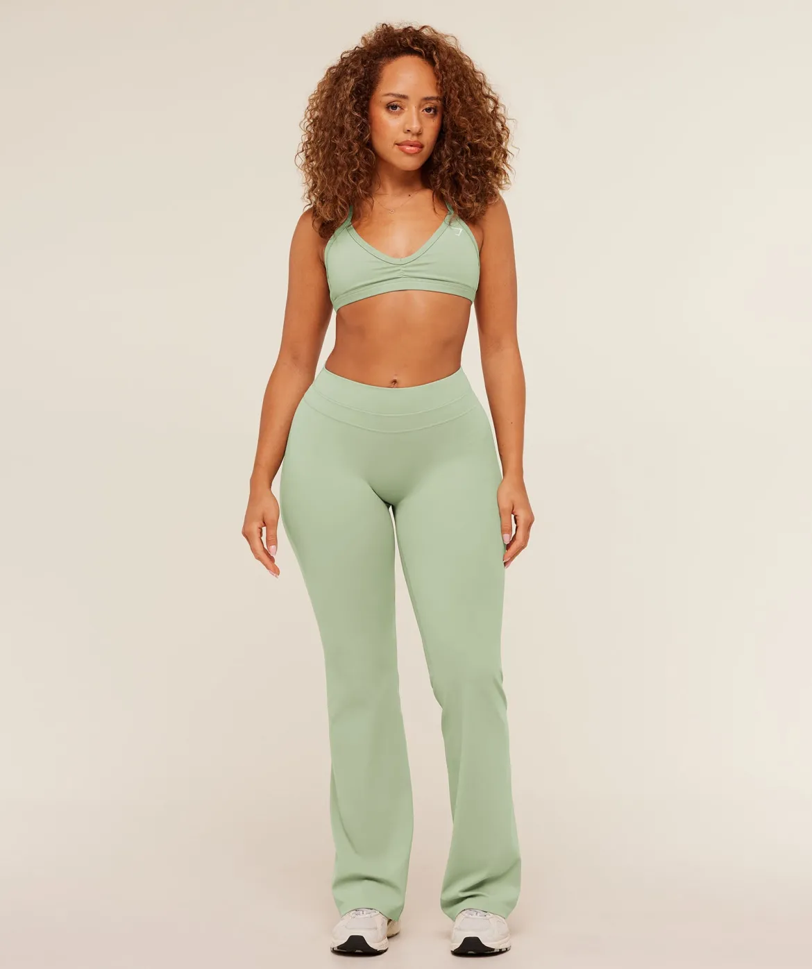 Whitney Mid-High Rise Flared Leggings