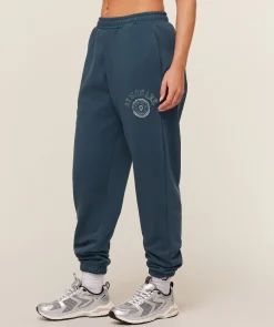 Worn Crest Graphic Joggers